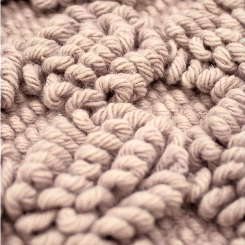French Connection Blush Cotton Bath Rug